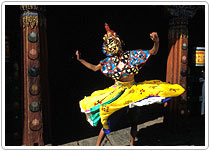 Masked Dance, Bhutan Tour